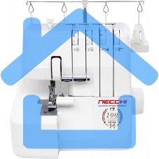 Оверлок Necchi 4455D белый