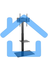 Напольная стойка с кронштейном для телевизора 32
