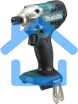 Шуруповерт Makita DTD156Z, Аккумуляторная, 18В, Без АКБ и ЗУ, Ударный