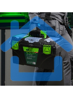 Ящик для инструментов Сибртех 18”, с органайзерами 90808