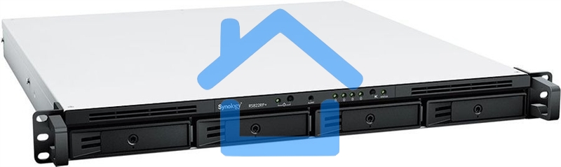 СХД стоечное исполнение 4BAY 1U NO HDD RS822RP+ SYNOLOGY
