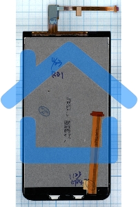 Дисплей для HTC One XC X720d черный