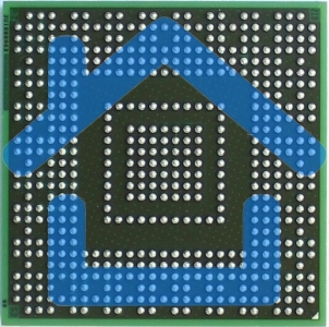 Чип nVidia N11P-PT1-S-B1 GT218-669-B1