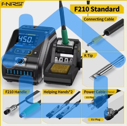 Паяльная станция Fnirsi DWS-200 F210, 200W