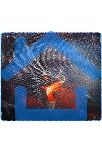 Игровой коврик Qumo Single Warrior 20968