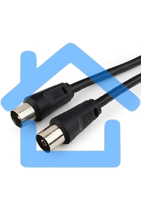 Кабель телевизионный Gembird, CCV-515, Coaxial M/F, 1.8м