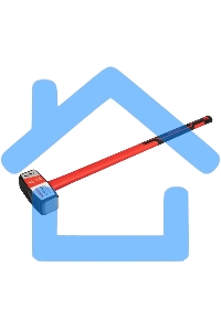 Кувалда Rexant с фибергласовой обрезиненной рукояткой 5000 г