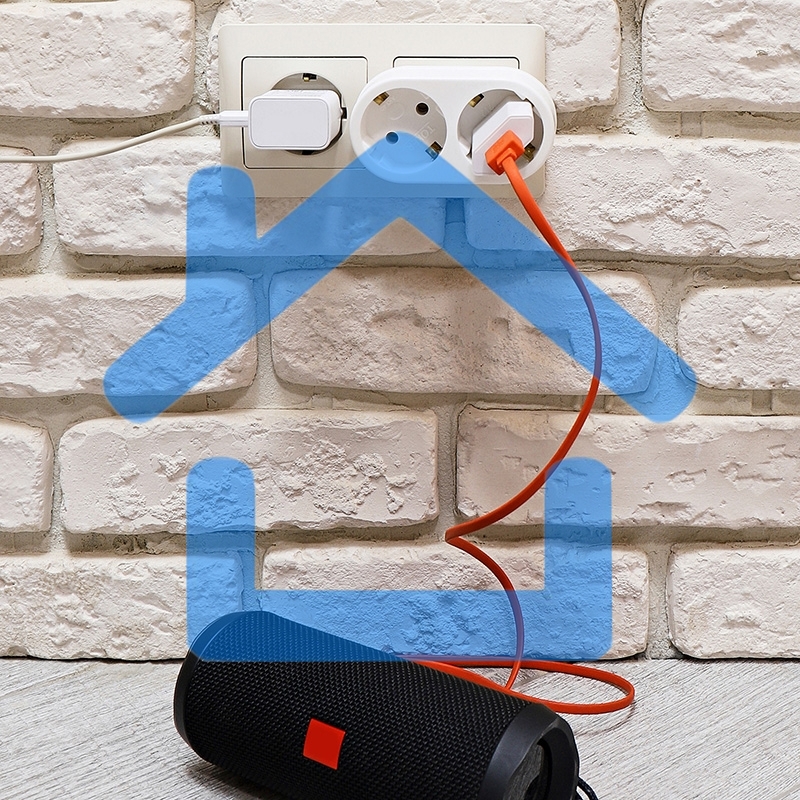 Набор двойников электрических Rexant 16 А с заземлением, белый (2 шт./уп.)