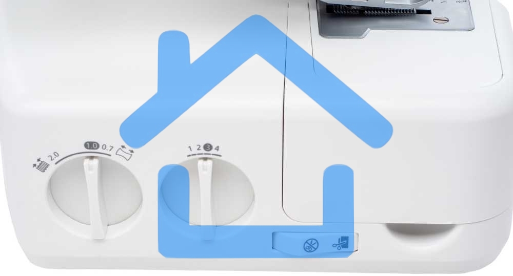 Оверлок Necchi 4455D белый