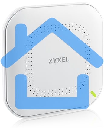 Точка доступа Zyxel NebulaFlex NWA90AX PRO, WiFi 6, 802.11a/b/g/n/ac/ax (2,4 и 5 ГГц), MU-MIMO, антенны 3x3, до 575+2400 Мбит/с, 1xLAN 2.5GE, PoE, защита от 4G/5G, БП в комплекте