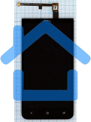 Дисплей для HTC One XC X720d черный