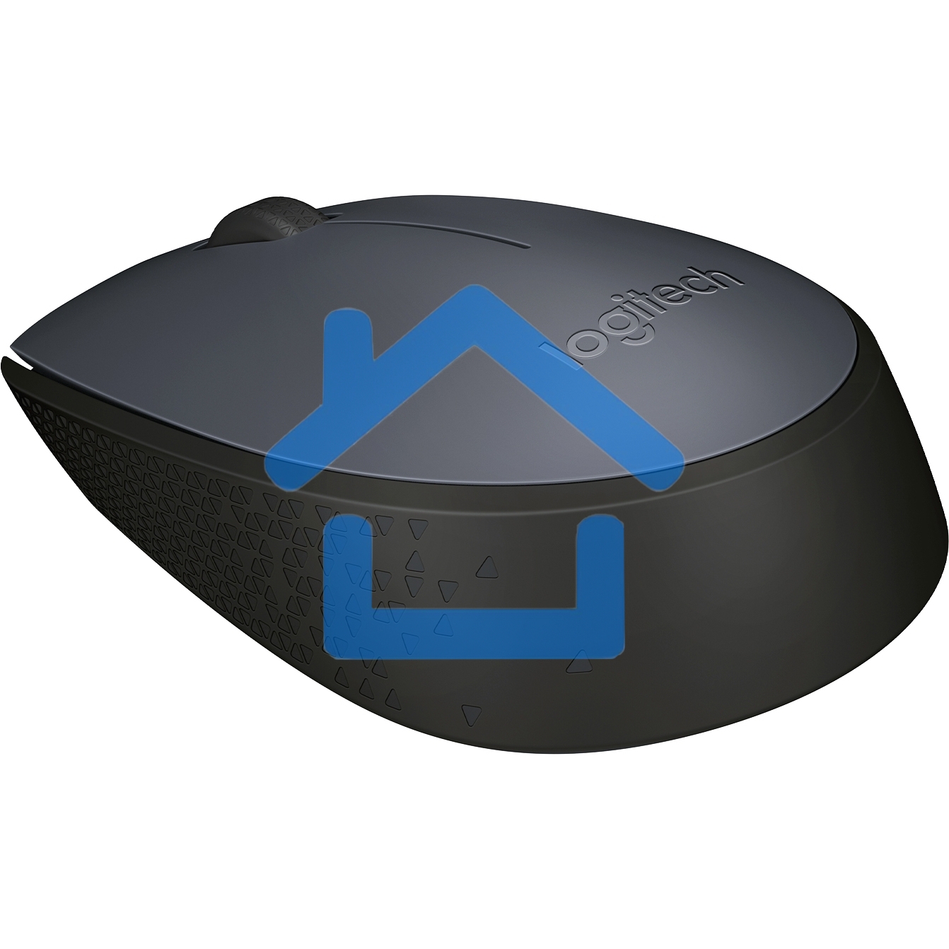 Мышь беспроводная Logitech M170 черный/темно-серый, 1000 dpi, радиоканал, USB, кнопки - 3