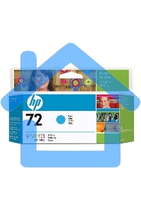 Картридж струйный HP №72 C9371A голубой для HP DJ T1100/T610 (130мл)
