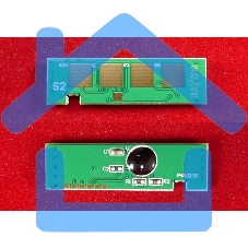 Чип ELP для Samsung CLP-360/362/363/364/365/367/368/CLX-3300/3302/3303/3304/3305 (MLT-406S-M) Magenta 1K (Китай)