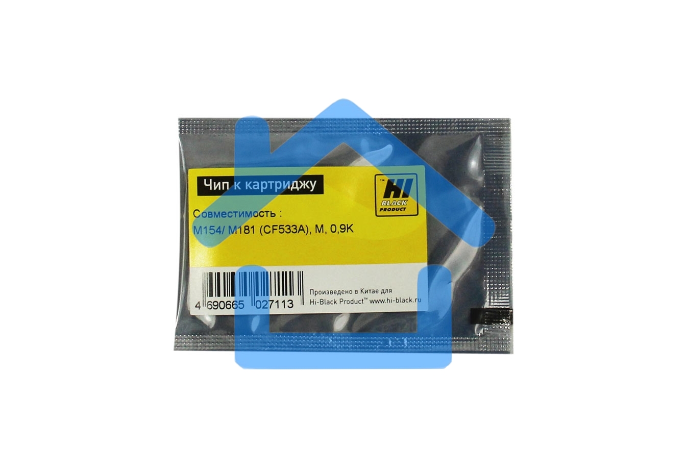 Чип Hi-Black к картриджу HP CLJ Pro M154/MFP M281 (CF533A), M, 0,9K
