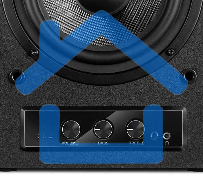 Акустическая система SVEN АС MC-30, черный (200 Вт, Bluetooth, пульт, Optical)