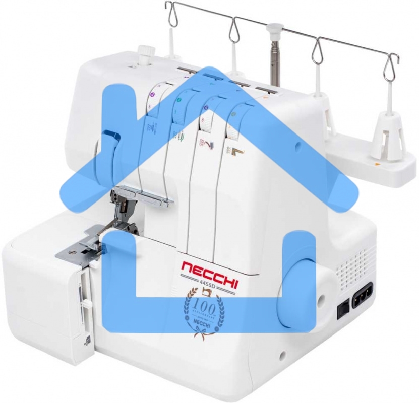 Оверлок Necchi 4455D белый