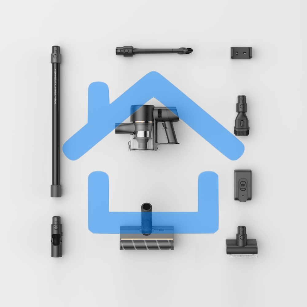 Беспроводной пылесос Dreame Cordless Vacuum Cleaner R10 Pro черный