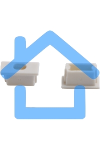 Заглушки для врезного профиля светодиодной ленты (2 заглушки в пакете)