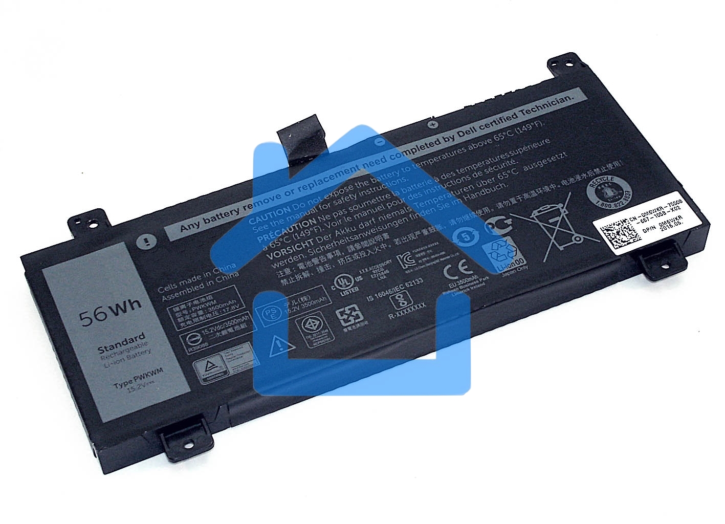Аккумуляторная батарея для ноутбука Dell Inspiron 14 7000 15.2V 3500mAh