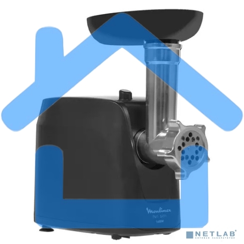 Мясорубка электрическая Moulinex ME112832 1600Вт черный/серебристый