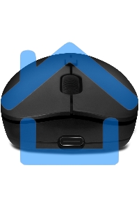 Мышь беспроводная SVEN RX-222W черный, 1800 dpi, радиоканал, Bluetooth, USB, кнопки - 4