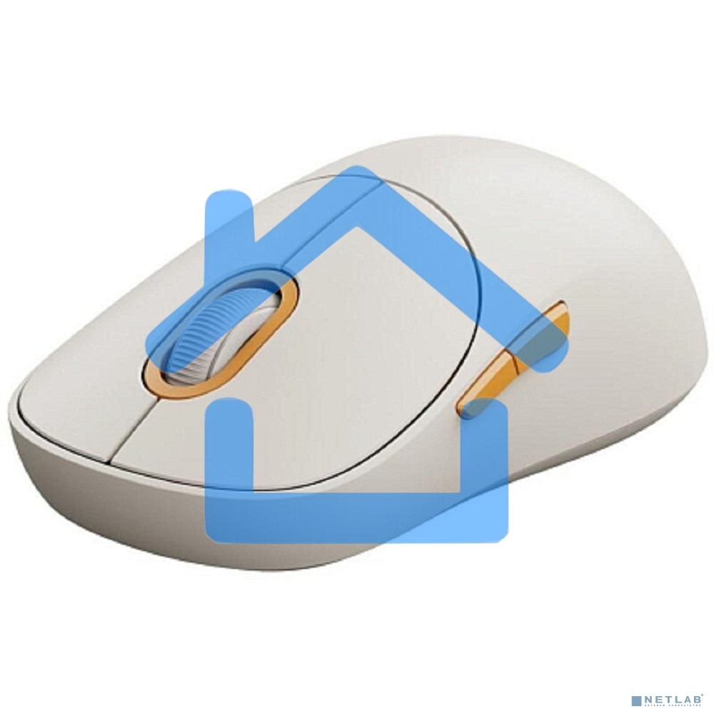 Мышь беспроводная Xiaomi Wireless Mouse 3 белый, 1200 dpi, радиоканал, Bluetooth, USB, кнопки - 5