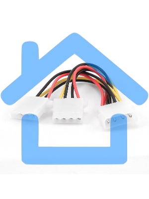 Кабель Gembird Разветвитель питания, Molex->2xMolex CC-PSU-1