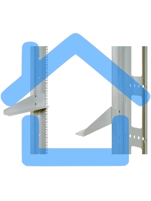 Комплект опорных кронштейнов для стоек под тяжелое оборудование,(УО-СТК/УО-КО) !2шт. в упаковке!