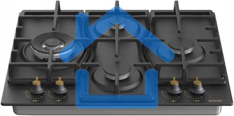 Газовая варочная панель Gorenje GW6D42CLB черный