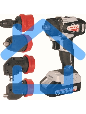 Дрель-шуруповерт ИНТЕРСКОЛ ДА-13/18ВК, 18 В, 2 А·ч, аккумуляторная