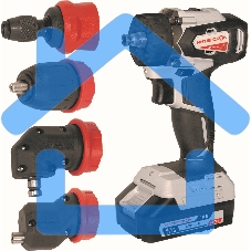 Дрель-шуруповерт ИНТЕРСКОЛ ДА-13/18ВК, 18 В, 2 А·ч, аккумуляторная Дрель-шуруповерт ИНТЕРСКОЛ ДА-13/18ВК, 18 В, 2 А·ч, аккумуляторная