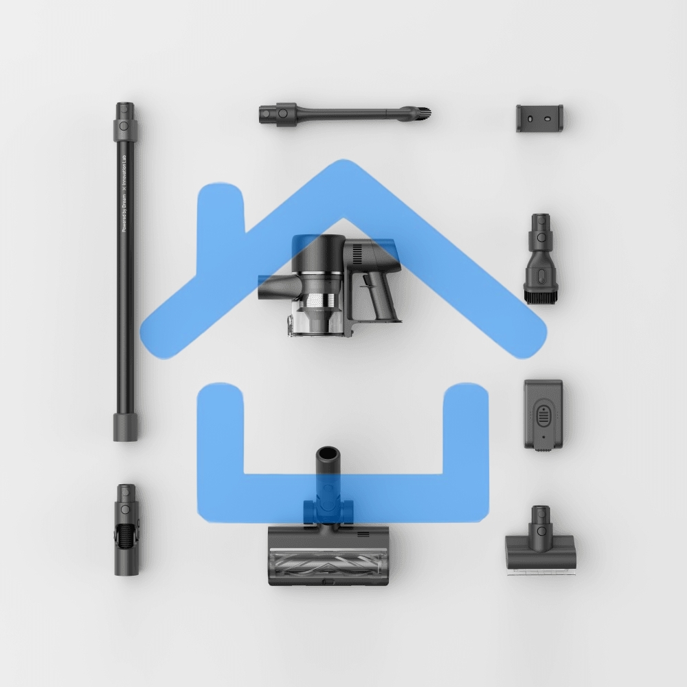 Беспроводной пылесос Dreame Cordless Vacuum Cleaner R10 Pro черный