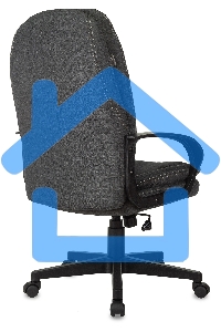 Кресло руководителя Бюрократ CH-868LT Bahama серый, крестовина пластик