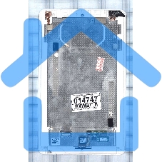 Модуль (матрица + тачскрин) для Acer Iconia One 8 B1-820 черный с белой рамкой