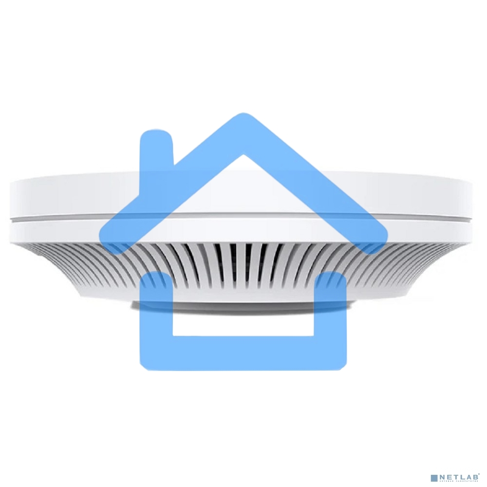 Точка доступа TP-Link 11AX dual-band ceiling access point, up to 1200 Mbit / s at 5 GHz and up to 574 Mbit / s at 2.4 GHz, 1 10/100/1000Mbps LAN port, support PoE 802.3at standard, support BSS coloring, Seamless Roaming, Mesh, Band Steering, Airtime Fairn