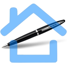 Ручка шариковая Waterman Carene (CWS0293950) Black ST M, синие чернила, подарочная коробка