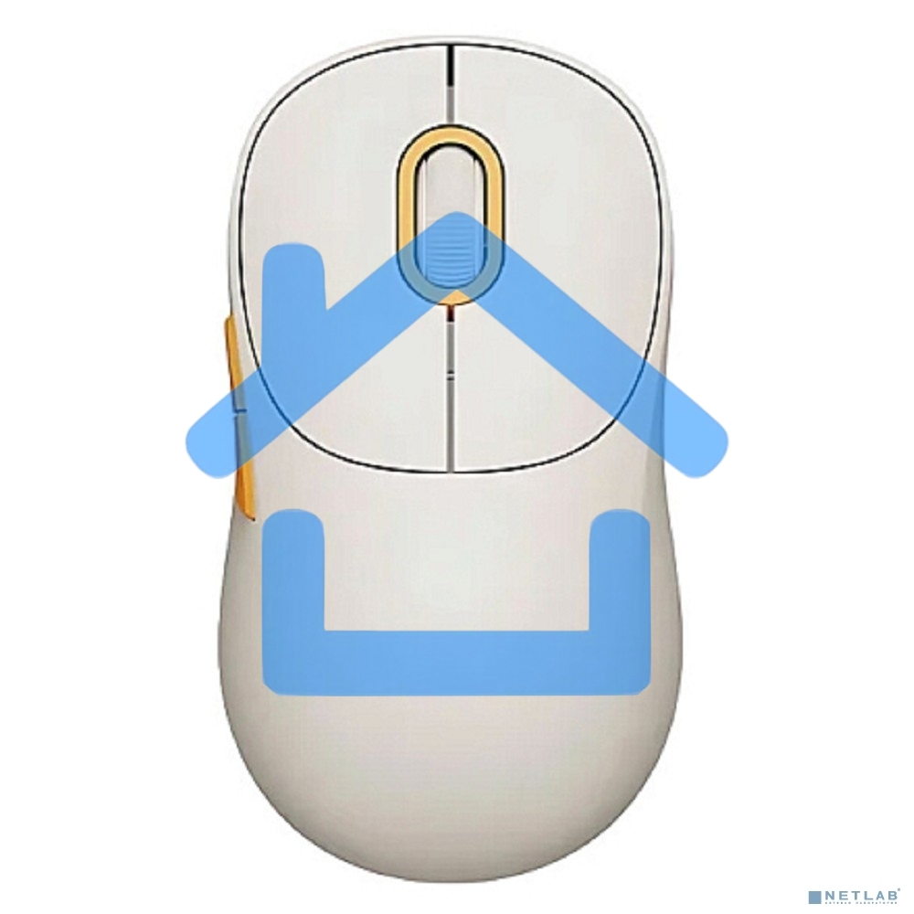 Мышь беспроводная Xiaomi Wireless Mouse 3 белый, 1200 dpi, радиоканал, Bluetooth, USB, кнопки - 5
