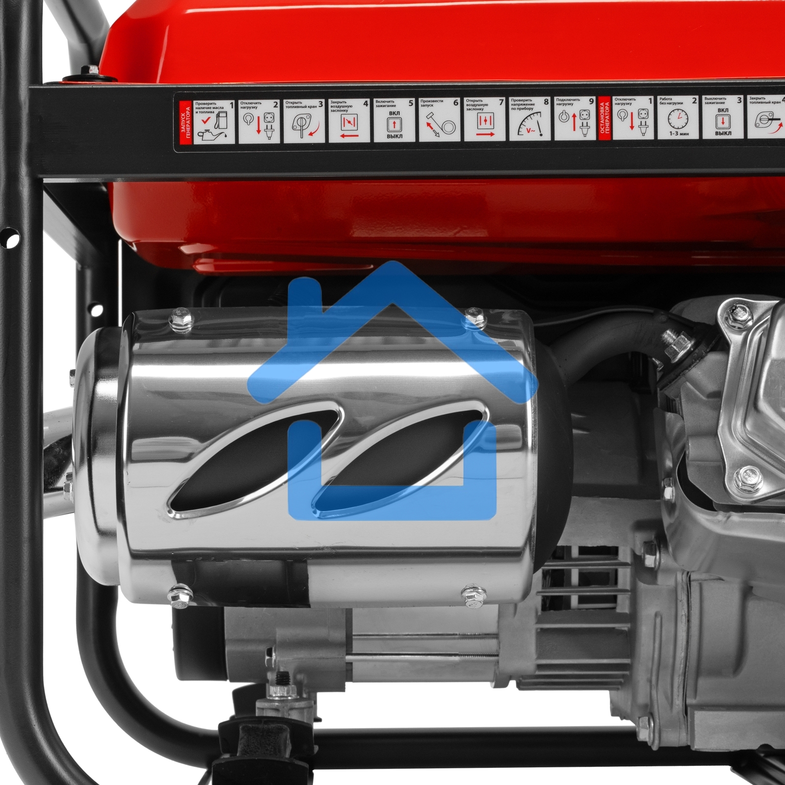Электрогенератор бензиновый Kronwerk LK-2800R, 2.8 кВт, 65 дБ, 35.8 кг