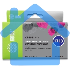 Картридж струйный Cactus CS-EPT1713 17XL пурпурный (10 мл) для Epson XP-33/103/203/207/303/306/403/406