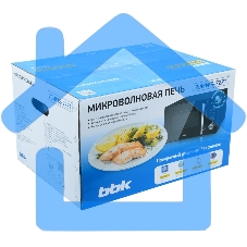 Микроволновая печь BBK 20MWS-722T/B-M/RU черный, 20 л, 700 Вт, переключатели - тактовый/сенсор