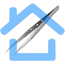 Пинцет прямой, узкий 140 мм Airy (блистер) Rexant