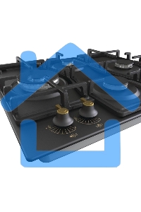 Газовая варочная панель Gorenje GW6D42CLB черный