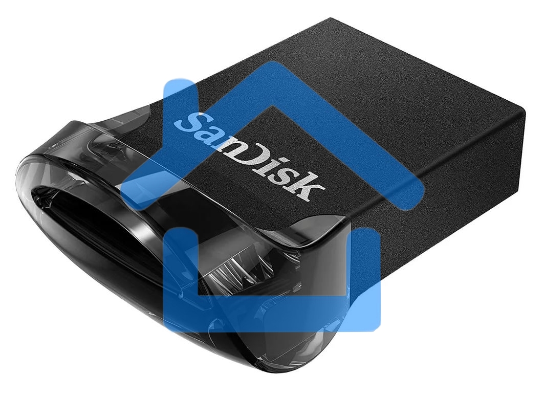 Флешка USB R/W Sandisk 64Gb ULTRA FIT SDCZ430-064G-G46 USB3.1 черный