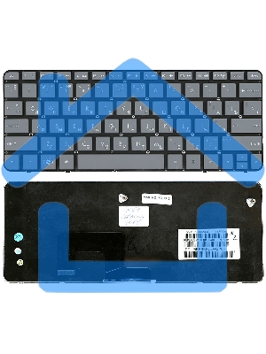 Клавиатура для ноутбука HP Mini 100E темно-серая