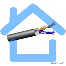 Кабель витая пара Rexant FTP 2PR 24AWG, CAT5e наружный (OUTDOOR) (бухта 305 м)