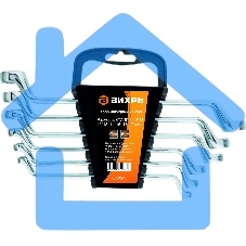 Набор накидных ключей 6 шт. 6 - 17