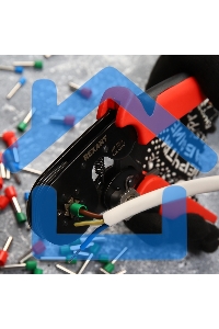 Кримпер HT 10-6 для обжима штыревых наконечников 0.08-10.0 мм  с регулятором прижимного усилия 12-3210-1 Rexant