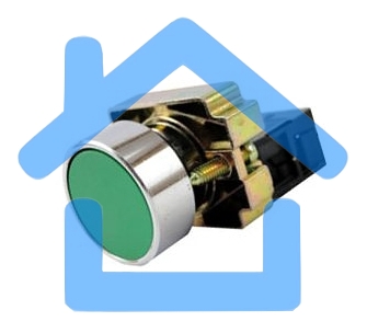 Кнопка LAY5-BA31 без подсветки зел. 1з ИЭК BBT60-BA-K06