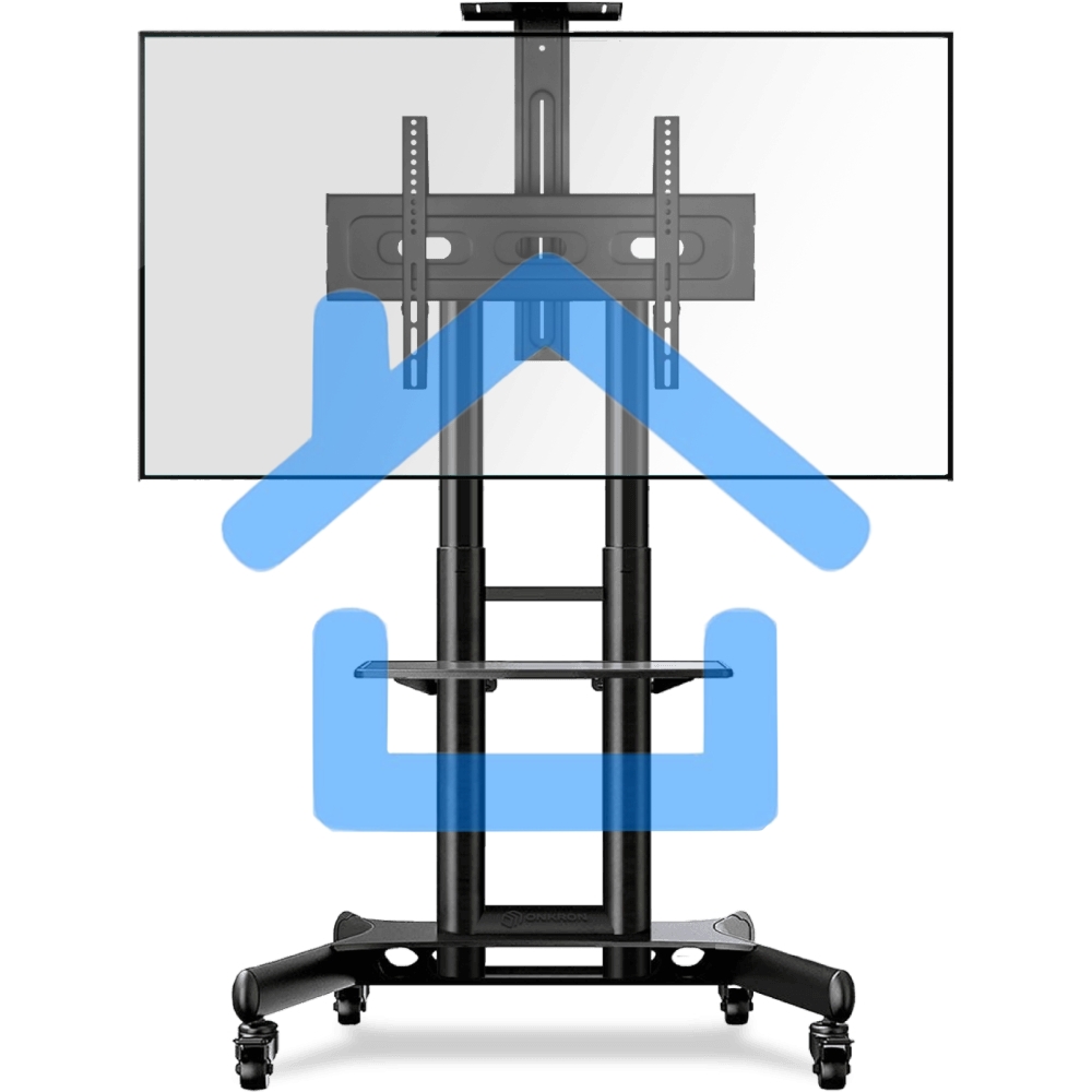 Мобильная стойка ONKRON TS1551 черный